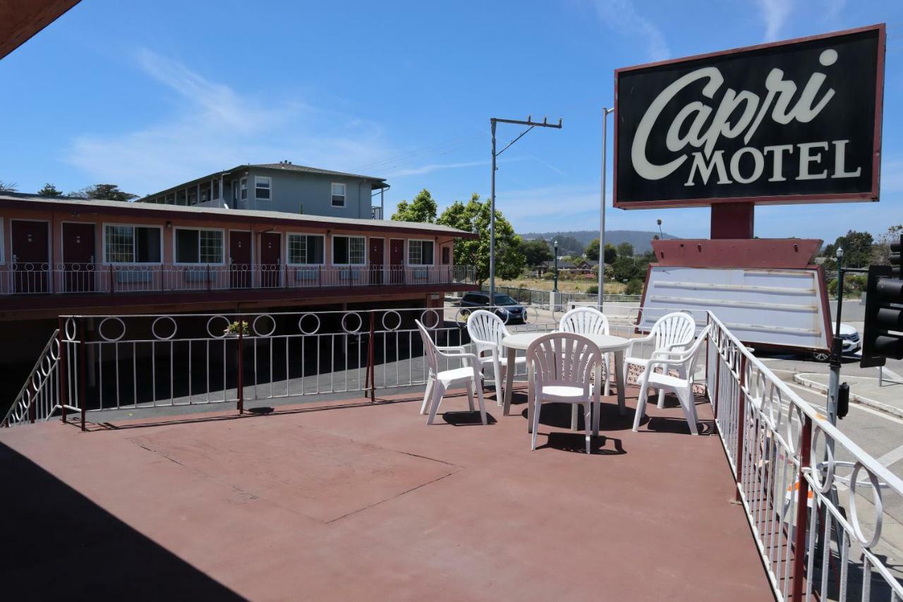 Capri Motel Santa Cruz Beach Boardwalk Eksteriør bilde
